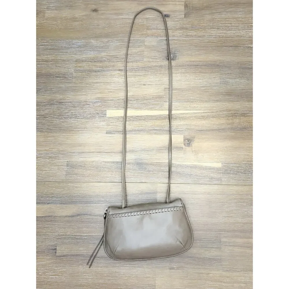 HOBO International Women’s Crossbody Bag Taupe (Cobblestone) Leather Purse